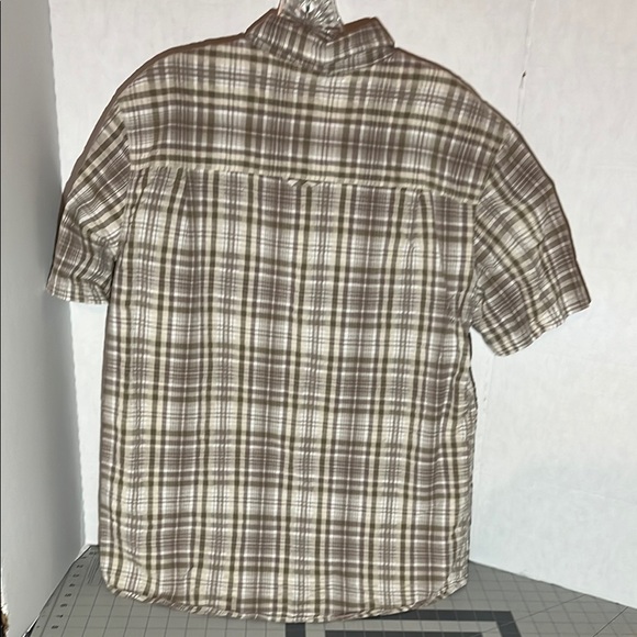 Royal Robbins Brown and White Casual Button Down Shirt - Picture 3 of 10